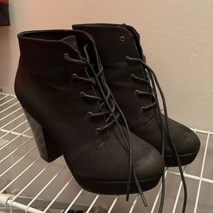 TARGET BLACK BOOTIES
